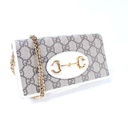 621892 Horsebit 1955 Wallet w/Chain