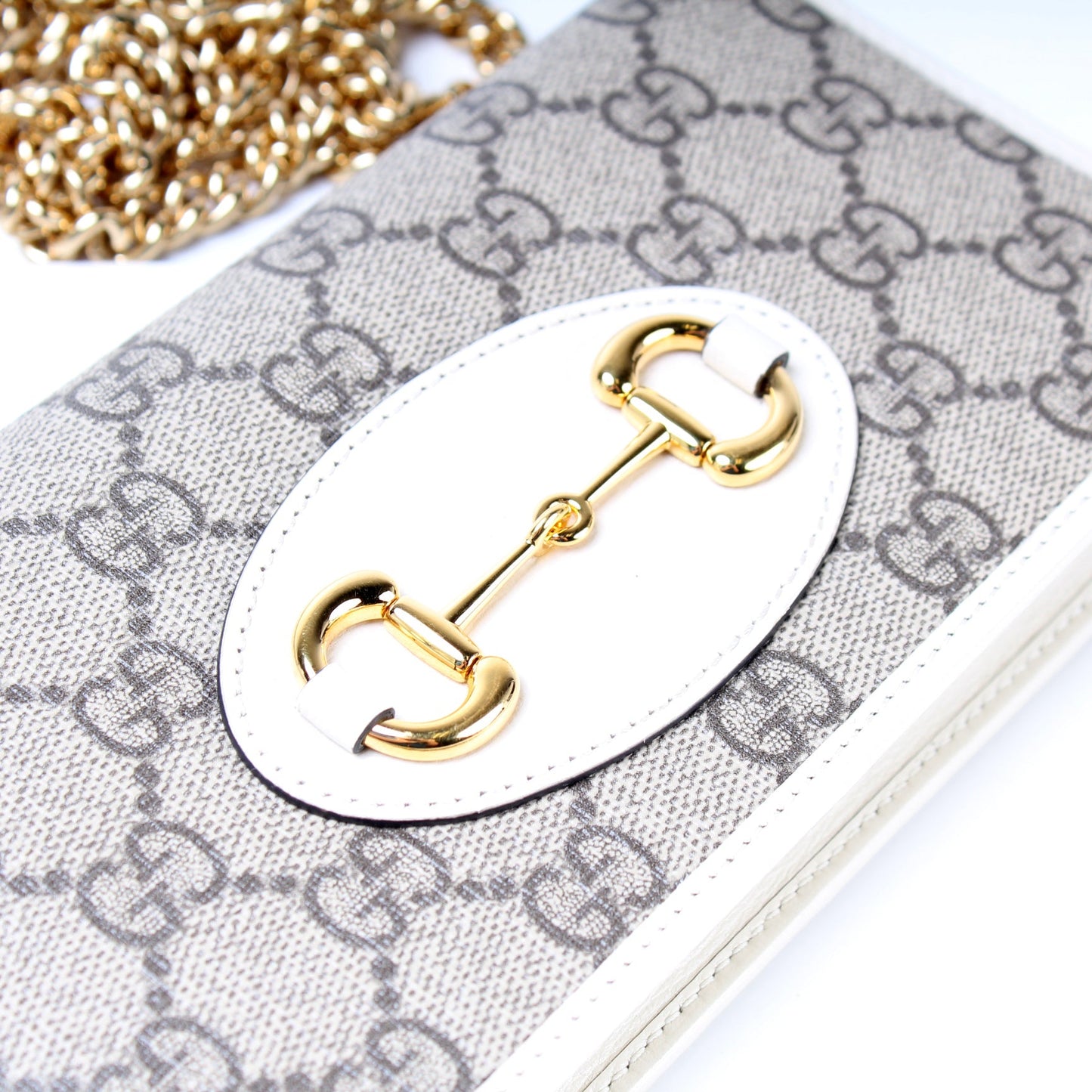 621892 Horsebit 1955 Wallet w/Chain lbcase