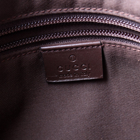 145857 GG Canvas Flat Messenger Medium