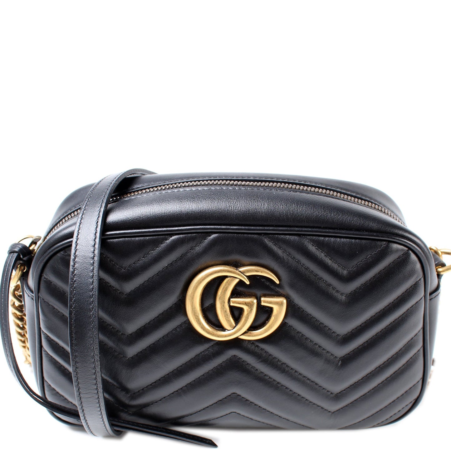 447632 Marmont Small Leather Camera Bag lbcase
