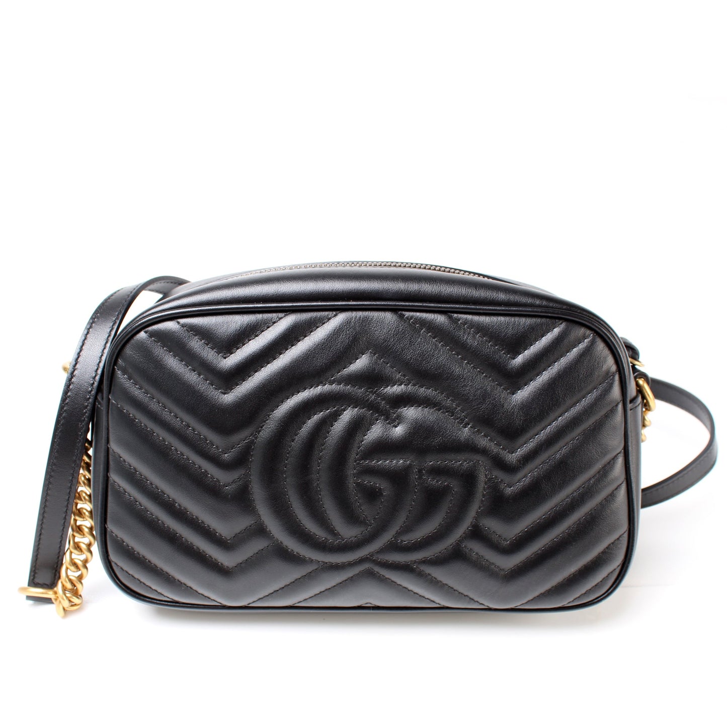 447632 Marmont Small Leather Camera Bag lbcase