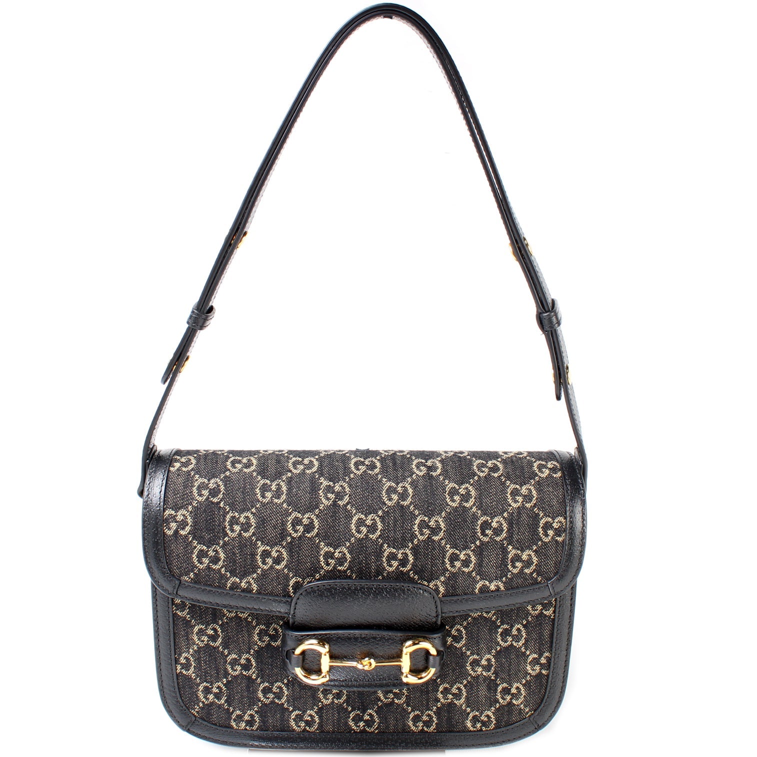 602204 Horsebit 1955 Leather Shoulder Bag lbcase