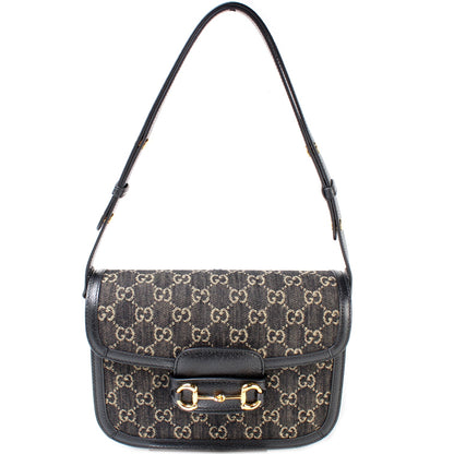 602204 Horsebit 1955 Leather Shoulder Bag lbcase