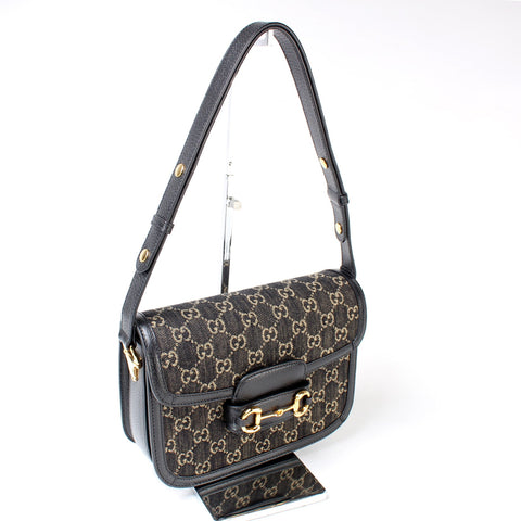 602204 Horsebit 1955 Leather Shoulder Bag