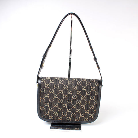 602204 Horsebit 1955 Leather Shoulder Bag