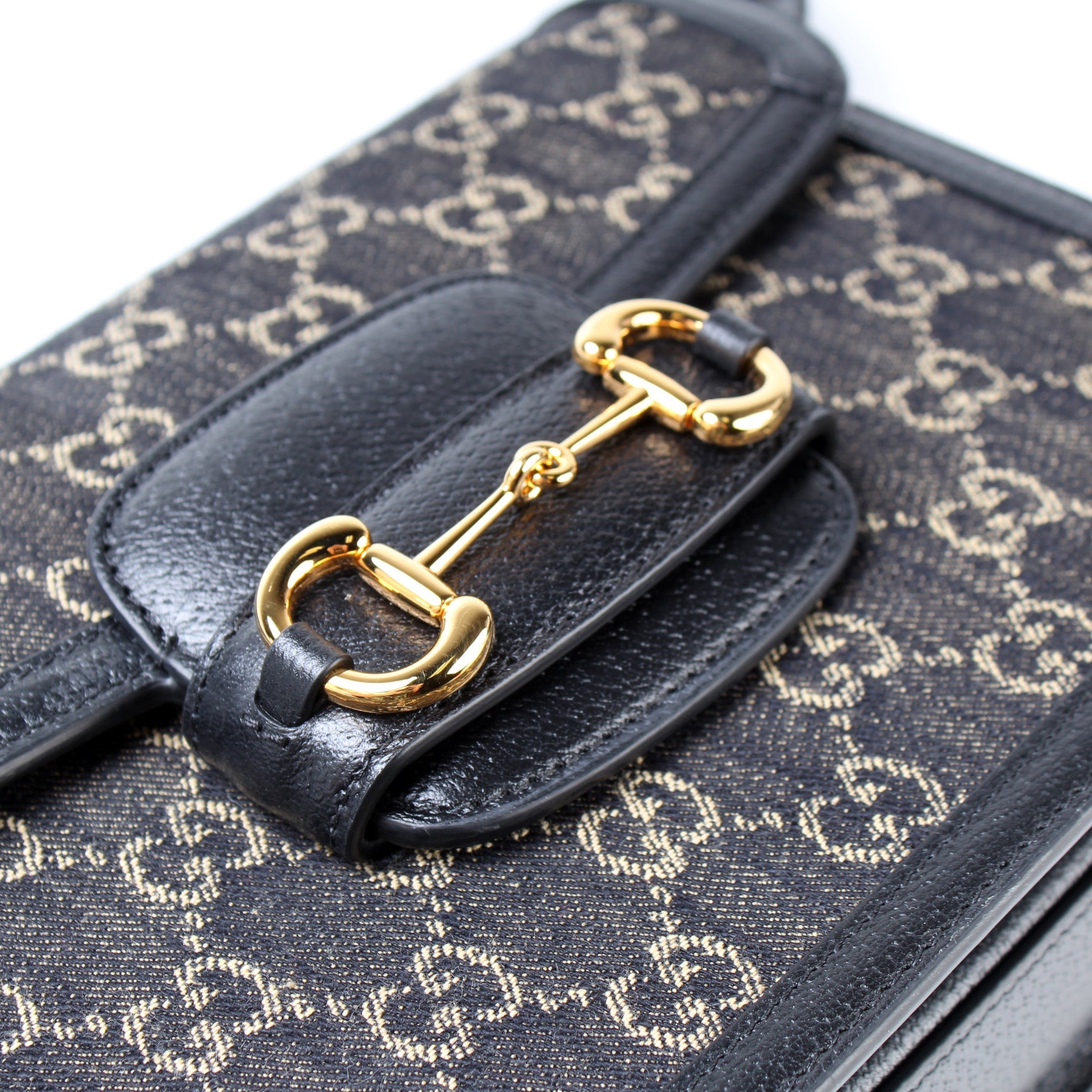 602204 Horsebit 1955 Leather Shoulder Bag lbcase