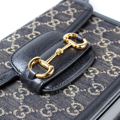 602204 Horsebit 1955 Leather Shoulder Bag lbcase