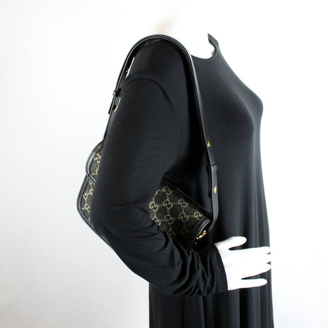 602204 Horsebit 1955 Leather Shoulder Bag