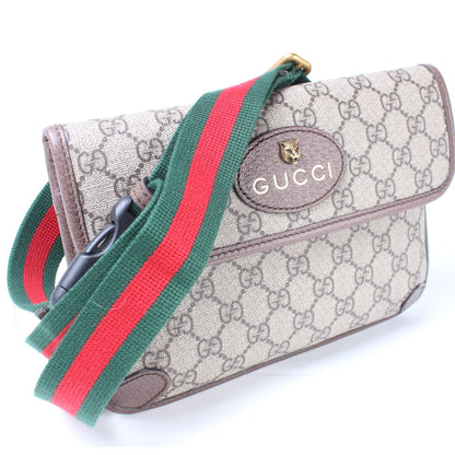 493930 GG Supreme Neo Web Belt Bag lbcase