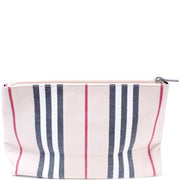 Toiletry Pouch Canvas Stripe