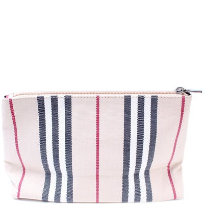 Toiletry Pouch Canvas Stripe