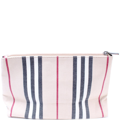 Toiletry Pouch Canvas Stripe