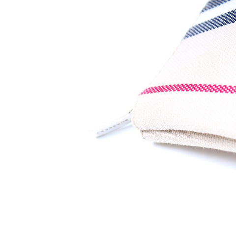 Toiletry Pouch Canvas Stripe