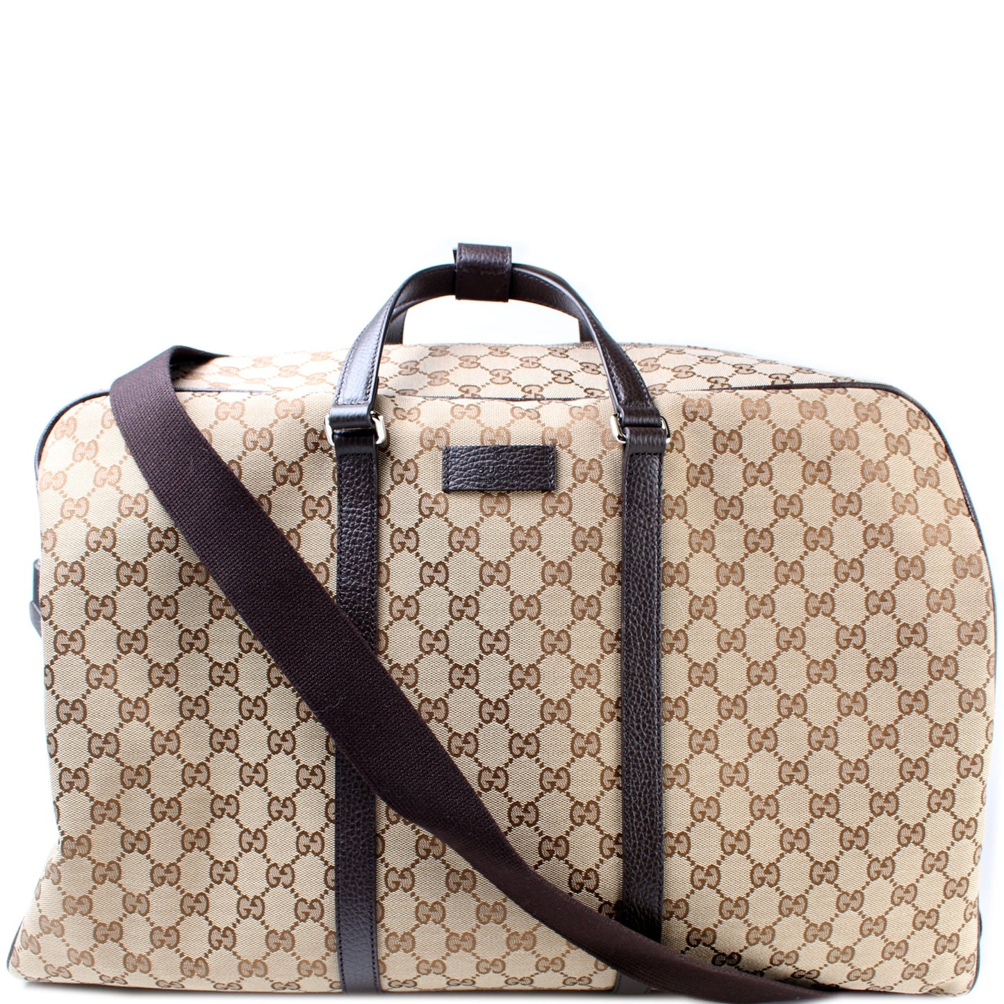 610105 GG Canvas Boston Duffle lbcase