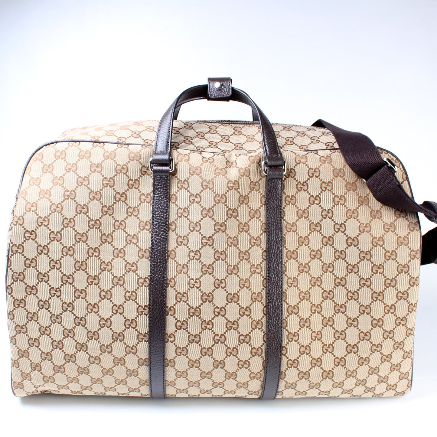 610105 GG Canvas Boston Duffle lbcase