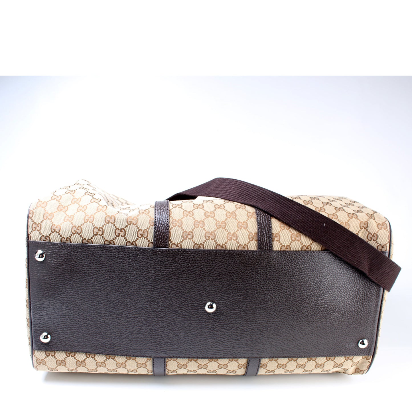 610105 GG Canvas Boston Duffle lbcase