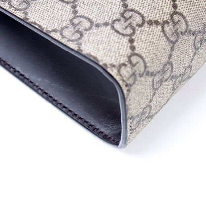 475316 GG Supreme Web Pouch lbcase
