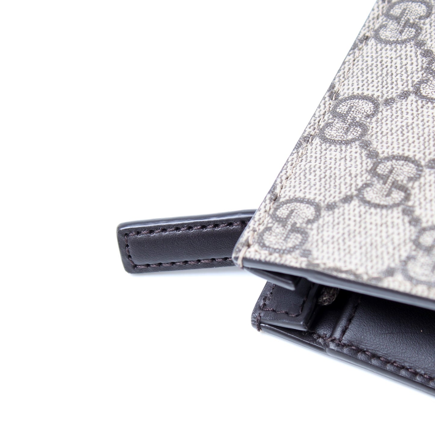 475316 GG Supreme Web Pouch lbcase