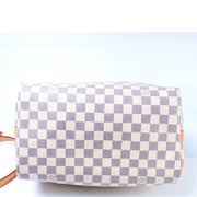 Speedy 30 Bandouliere Damier Azur