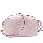 447632 Marmont Small Leather Camera Bag
