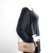 447632 Marmont Small Leather Camera Bag