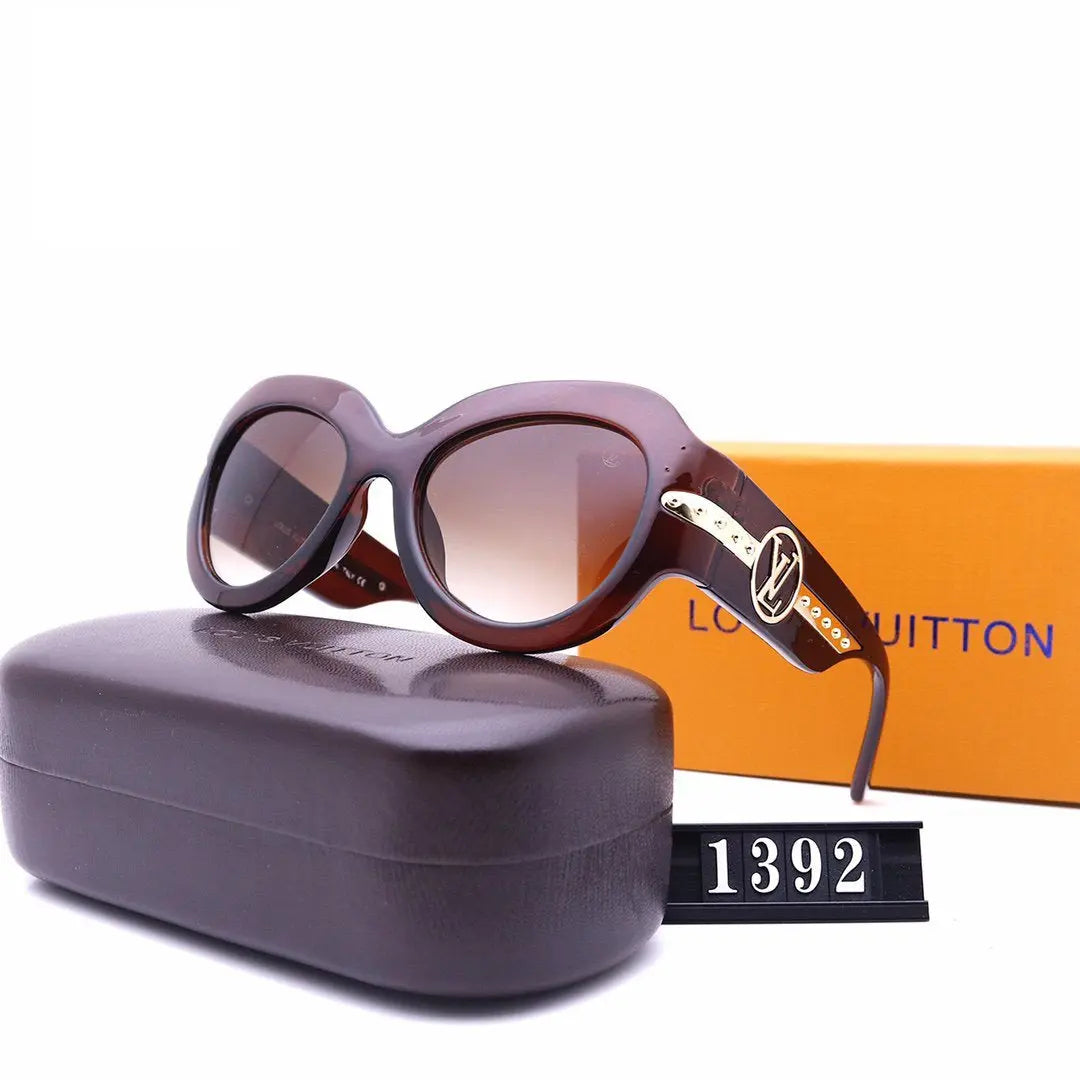 4 COLORS WOMEN OUTDOOR SUNGLASSES lbcase