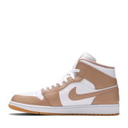 NIKE AIR JORDAN1 MID TAN GUM (NEW) (NEW)
