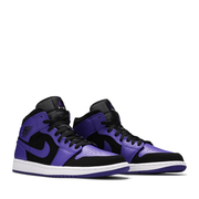 NIKE AIR JORDAN1 MID BLACK DARK CONCORD 2022 (NEW) (NEW)