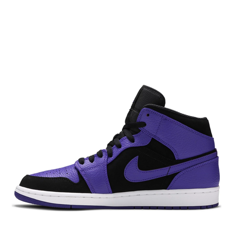NIKE AIR JORDAN1 MID BLACK DARK CONCORD 2022 (NEW) (NEW)