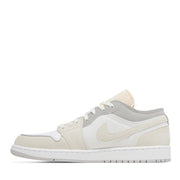 NIKE AIR JORDAN1 LOW INSIDE OUT CREAM WHITE LIGHT GREY (NEW)