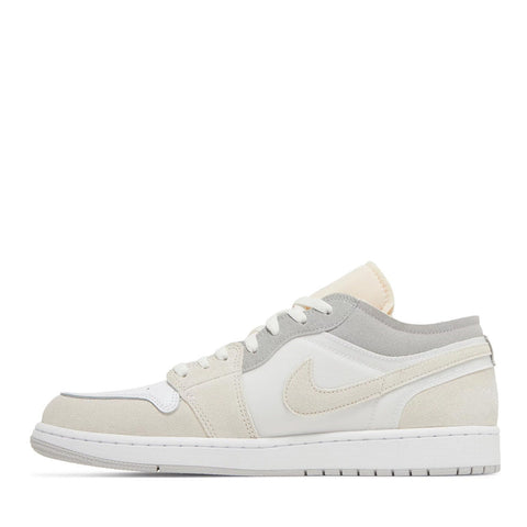 NIKE AIR JORDAN1 LOW INSIDE OUT CREAM WHITE LIGHT GREY (NEW)
