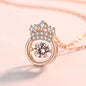 95 sterling silver necklace female ins clavicle pendant lbcase
