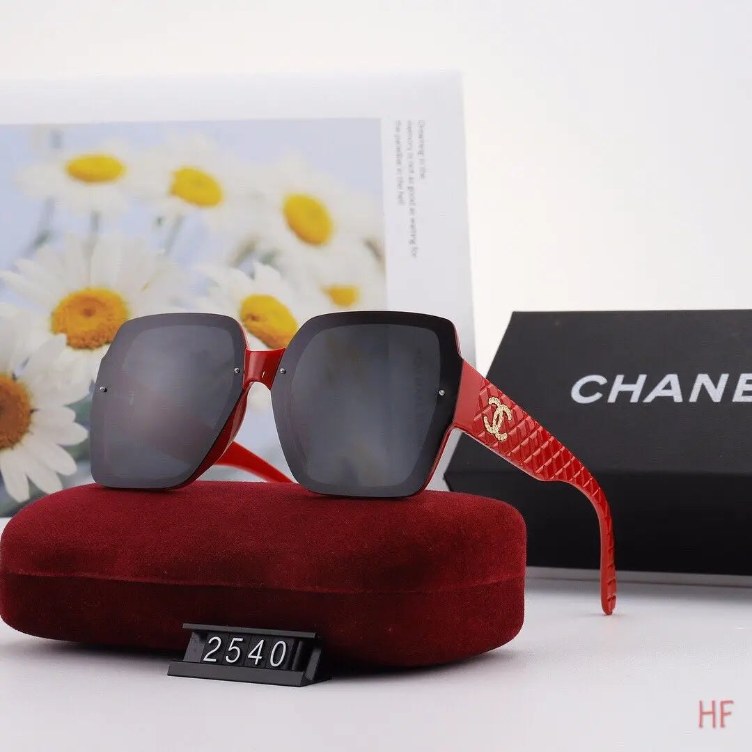 5 COLORS OUTDOOR BEACH POLARIZED SUNGLASSES for FEMALE lbcase