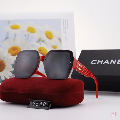 5 COLORS OUTDOOR BEACH POLARIZED SUNGLASSES for FEMALE lbcase