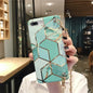 Simple Slanted back chain phone case lbcase