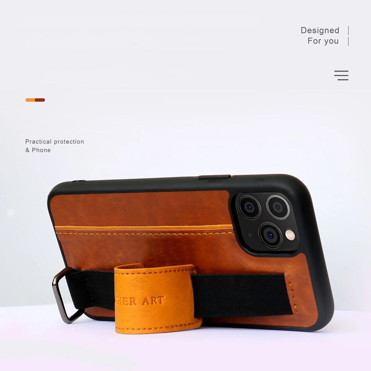 Wristband Leather Phone Case lbcase