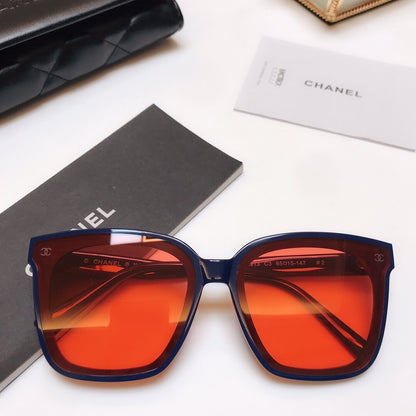 6COLORS LARGE SQUARE FRAME SUNGLASSES lbcase