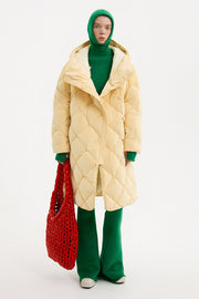 Atti Coat Powder Sandy