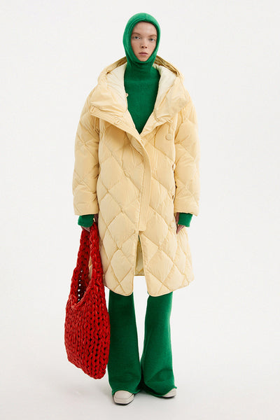 Atti Coat Powder Sandy