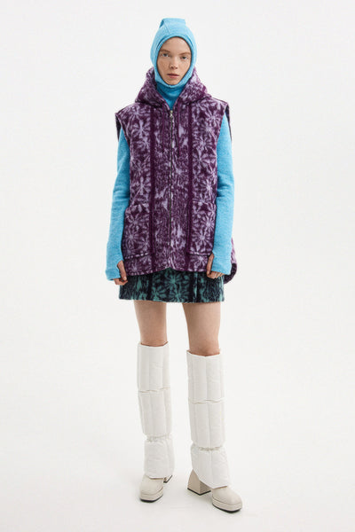 Core Vest Wool Purple