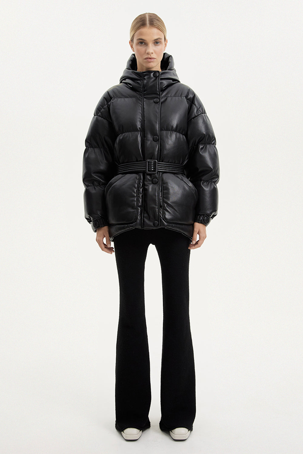 Michlin Jacket Leather Black