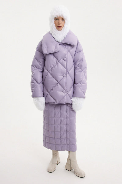 Queen Leather Lilac