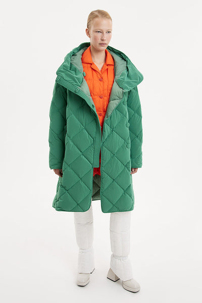 Atti Coat Powder Green