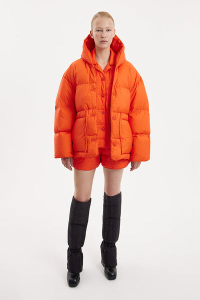 Cosy Michlin Jacket Micro Brick Orange