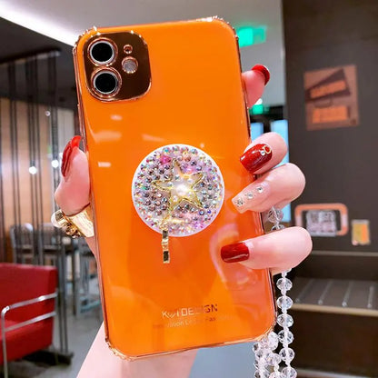 Star Rhinestone Ring Case lbcase