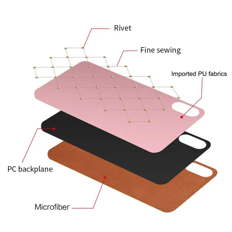 Fashion Sheepskin Vintage Chic Stylish Cover lbcase