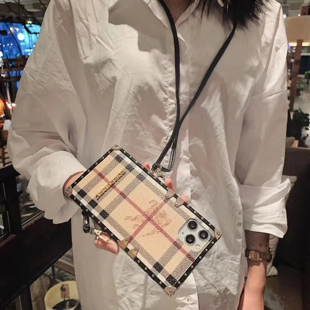New Fashion Lattice Pattern Phone Case lbcase