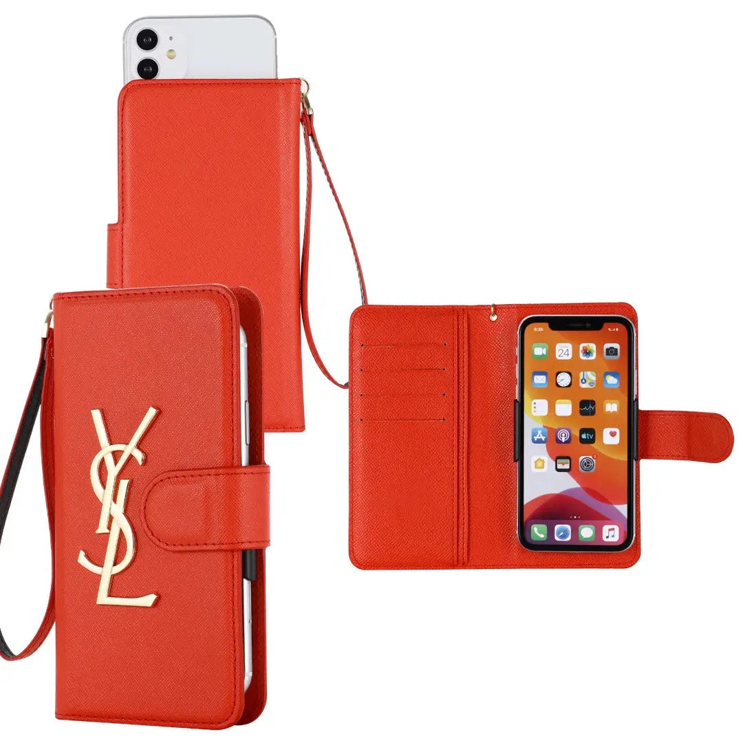 Card pocket leather case for all mobile phone models lbcase