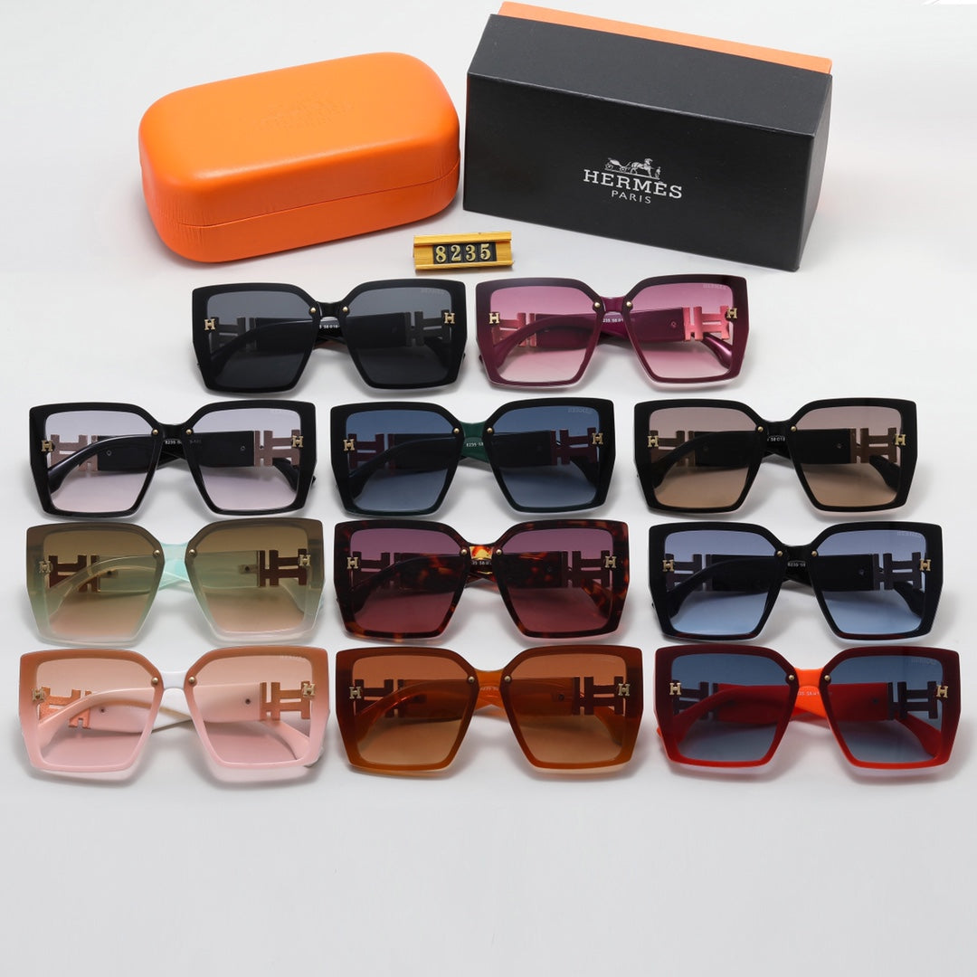 11 Colors Frameless Design Fashion Sunglasses lbcase