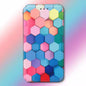 Fashion colorful cards leather phone case for Samsung lbcase